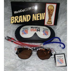 Vintage World Cup USA '94 Sunglasses w/ Transitions Lenses Trophy Series
